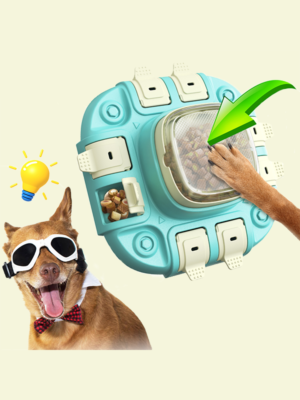 Interactive Slow Feeder Dog Bowl